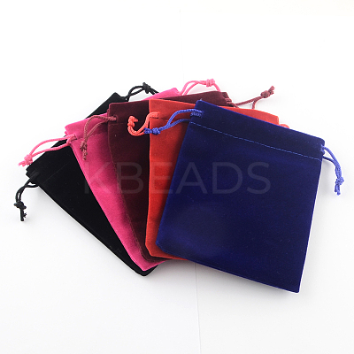Rectangle Velvet Pouches TP-R002-10x12-M-1