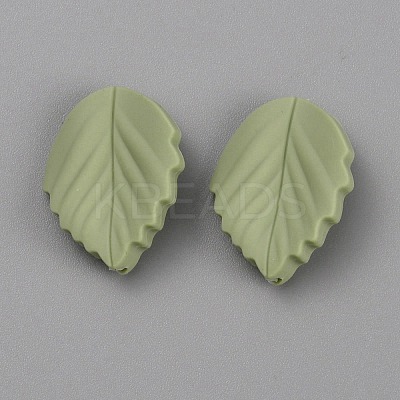Food Grade Eco-Friendly Silicone Beads LS-SIL-WH0008-23-1