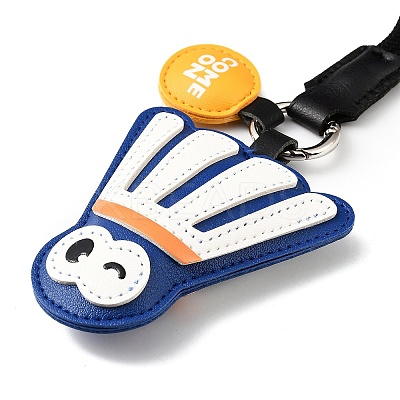 PU Leather Pendant Decorations HJEW-I014-01B-1