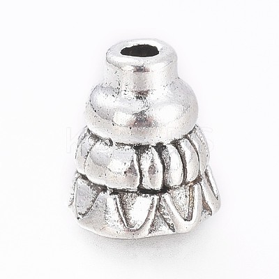 Tibetan Style Alloy 3-Hole Guru Bead Sets PALLOY-TAC0009-36AS-1