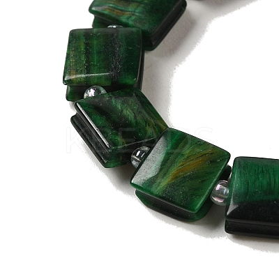 Natural Green Tiger Eye Beads Strands G-L596-A01-B01-1