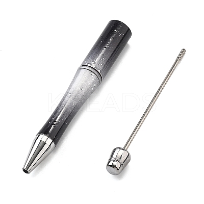 Plastic Beadable Pen AJEW-Q002-02A-1