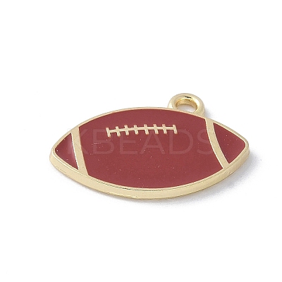 Alloy Enamel Pendants PALLOY-R153-02G-05-1