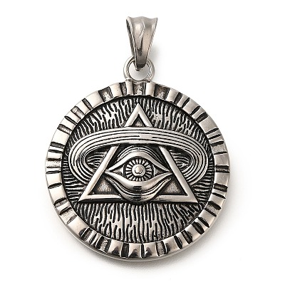 304 Stainless Steel Pendants LS-STAS-K294-03AS-1