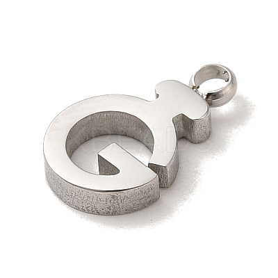 Non-Tarnish 304 Stainless Steel Charms STAS-L022-287P-1