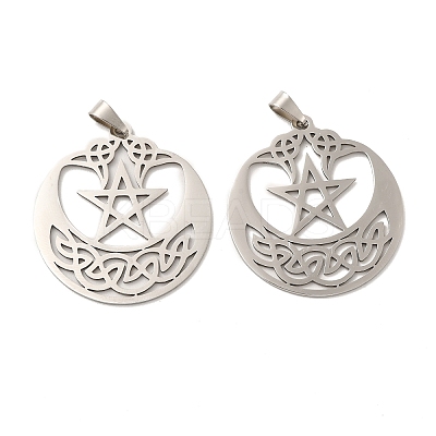Non-Tarnish 201 Stainless Steel Pendants STAS-K251-008-1