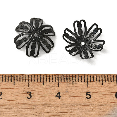 304 Stainless Steel Bead Caps STAS-P363-02A-EB-1