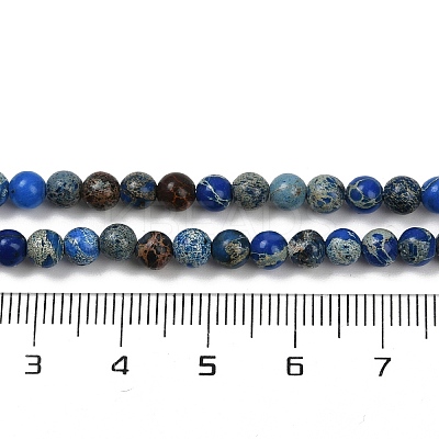Dyed Natural Regalite/Imperial Jasper/Sea Sediment Jasper Beads Strands G-B124-C04-02-1