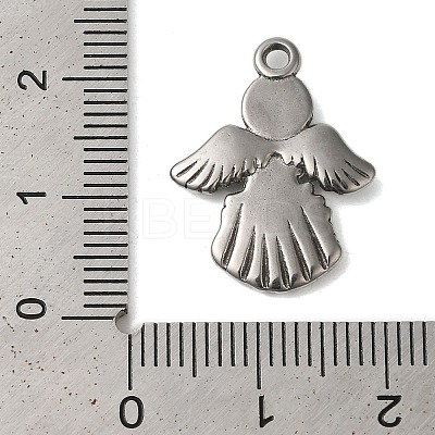 Non-Tarnish 304 Stainless Steel Pendants STAS-N103-35P-1