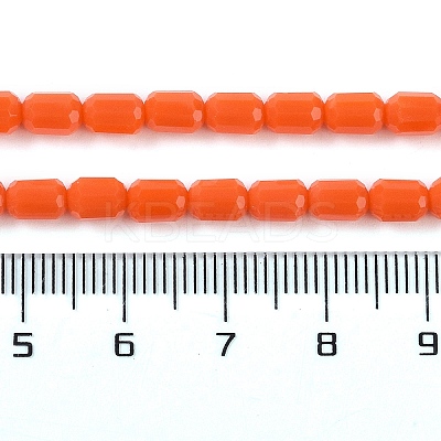 Opaque Glass Beads Strands GLAA-G112-04M-1