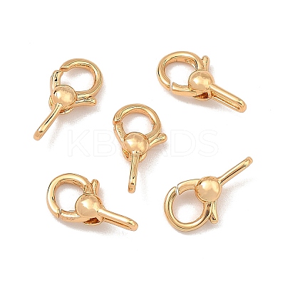 SHEGRACE Brass Spring Ring Clasps XGRQ58597-785G-1