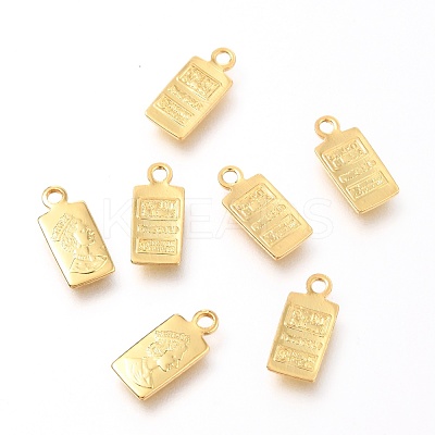Brass Pendants KK-J275-06G-1