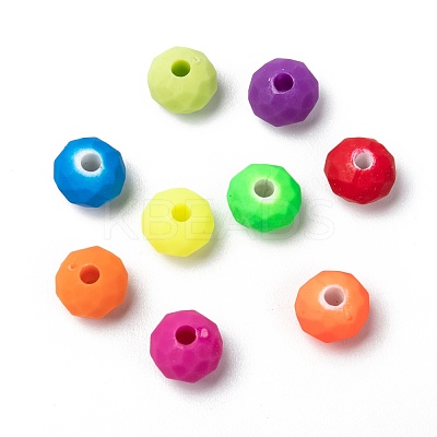 Fluorescent Acrylic Beads X-MACR-S181-8mm-M-1