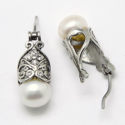 304 Stainless Steel Dangle Hoop Earrings EJEW-E096-M-1