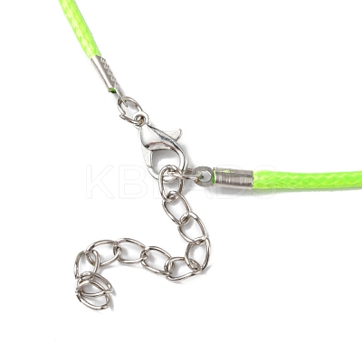 30Pcs 5 Colors Waxed Cord Necklace Making NCOR-FS0001-02-1