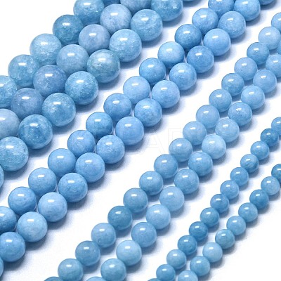 Natural Malaysia Jade Beads Strands G-L645-A01-4mm-15-1