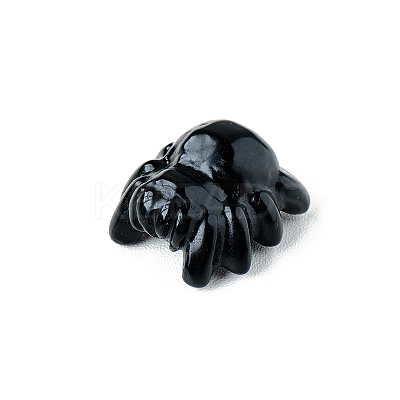 Natural Obsidian Sculpture Display Decorations G-PW0004-33F-1