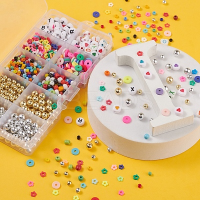 DIY Beads Bracelet Making Kit DIY-YW0005-49-1