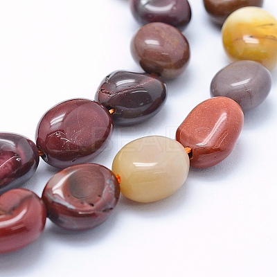 Natural Mookaite Beads Strands G-K230-06-1