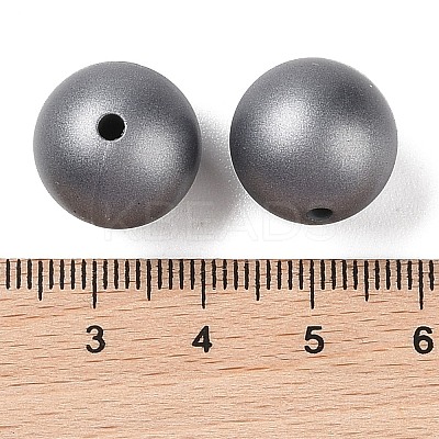 Silicone Beads Round Rubber Beads 15MM Loose Spacer Beads for DIY Supplies Jewelry Keychain Making FIND-SX0001-192-1