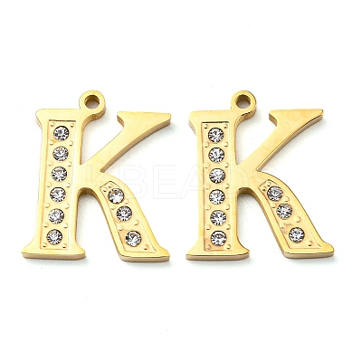 Real 14K Gold Plated 304 Stainless Steel Pendants STAS-L022-157G-K-1