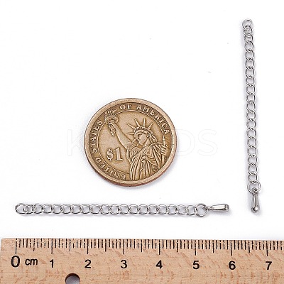 Tarnish Resistant 304 Stainless Steel Chain Extender LS-X-STAS-D037-1