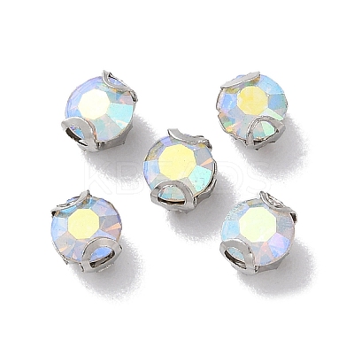 Round Sew on Rhinestone RGLA-L028-10B-01-1