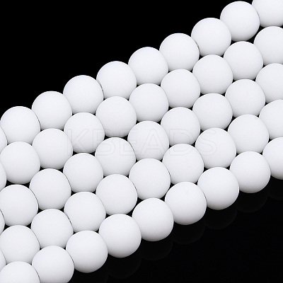 Opaque Glass Beads Strands LS-GLAA-T032-P4mm-MD02-1