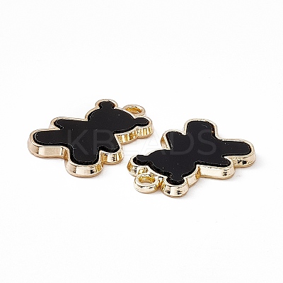 Opaque Resin Pendants PALLOY-P287-07LG-02-1