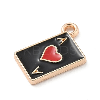 Alloy Enamel Pendants ENAM-A008-05KCG-03-1