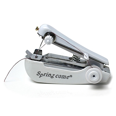 ABS Plastic Hand Sewing Machine AJEW-M220-01A-1