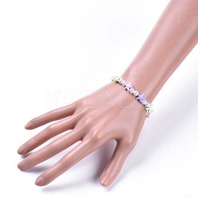 Kids Stretch Bracelets BJEW-JB04572-02-1
