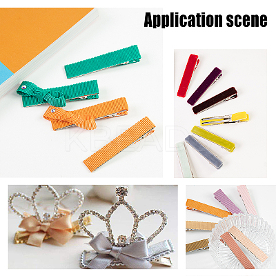 Iron Alligator Hair Clip Findings IFIN-PH0024-38P-1
