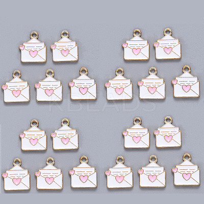 20Pcs Alloy Enamel Pendants ENAM-FP0002-03-1