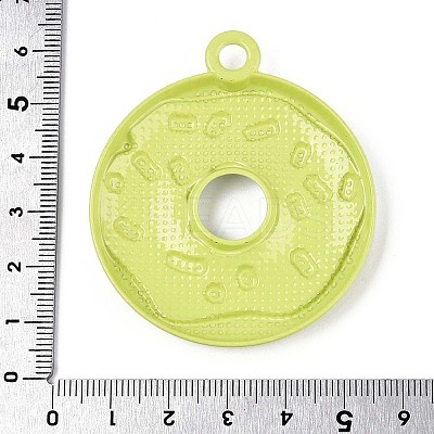 Spray Painted Alloy and Enamel Big Pendants PALLOY-T092-85E-1