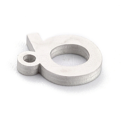 Non-Tarnish 304 Stainless Steel Pendants STAS-F267-10S-P-1