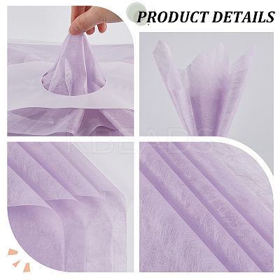 Milk Cotton Bouquet Wrapping Craft Paper DIY-WH20007-28D-1