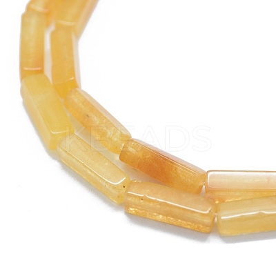 Natural Yellow Aventurine Beads Strands G-F631-E01-01-1
