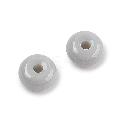 Imitation Jade Glass Seed Beads SEED-Q038-01G-1