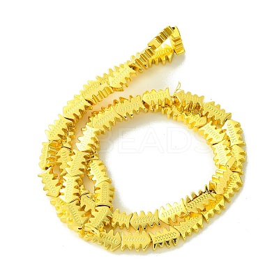 Electroplated Synthetic Non-Magnetic Synthetic Hematite Beads Strands G-I360-Q01-01-1