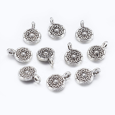 Tibetan Style Alloy Pendants X-LF0159Y-NF-1