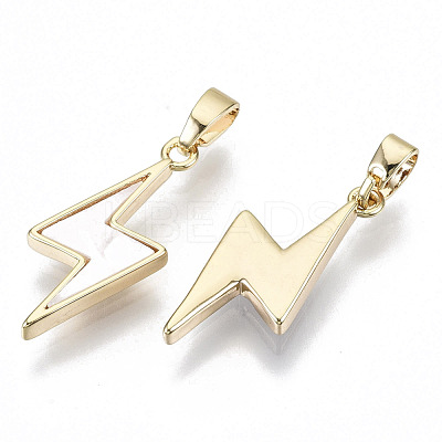Natural Freshwater Shell Pendants KK-R112-019-NF-1