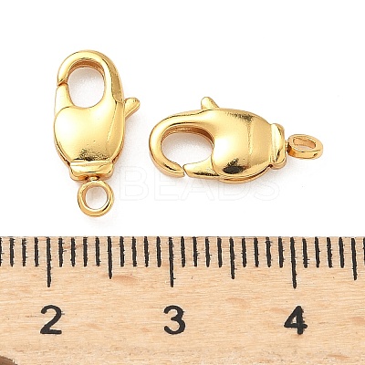 Brass Lobster Claw Clasps KK-H532-17D-G-1