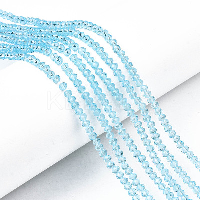 Glass Beads Strands EGLA-A034-T3mm-D28-1