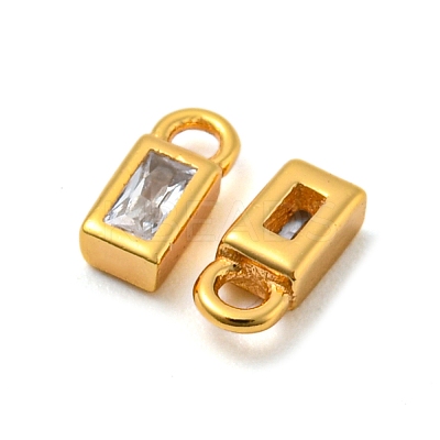 Real 18K Gold Plated 925 Sterling Silver Charms STER-K176-03E-G-1