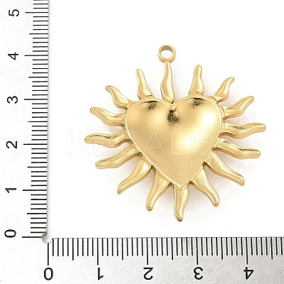 304 Stainless Steel Pendants X-STAS-I322-02G-1