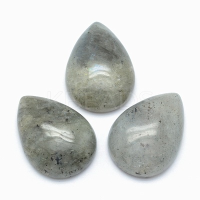 Natural Labradorite Cabochons G-E491-B-14-1