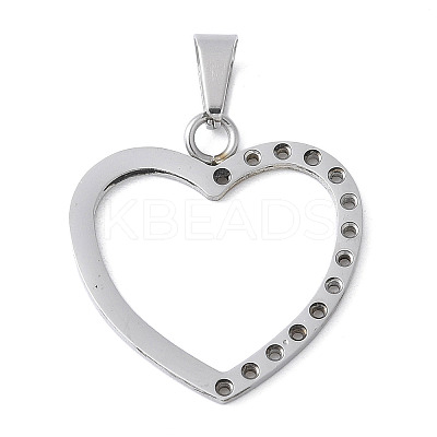 304 Stainless Steel Pendants STAS-S162-23P-1