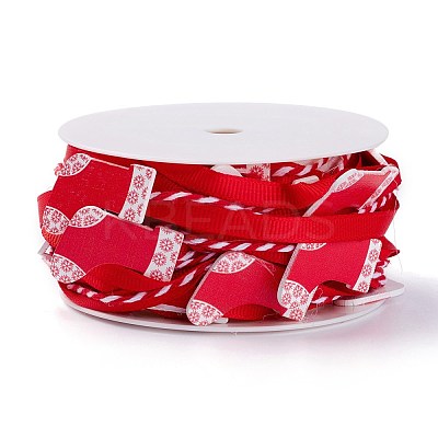 Polyester Grosgrain Ribbons OCOR-L044-10A-1
