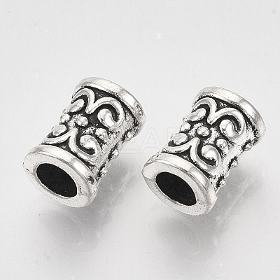 Tibetan Style Alloy Beads TIBE-Q097-03AS-LF-1